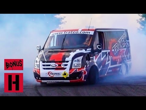 drifting a ford transit van- Assetto Corsa