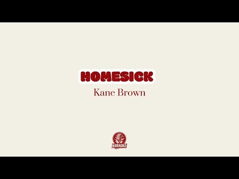 🎤🏠 Karaoke HOMESICK - Kane Brown