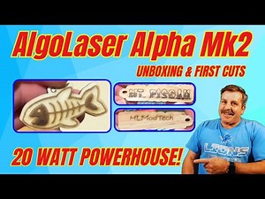 Mastering Laser Engraving: Unboxing the AlgoLaser MK2 💯🔥
