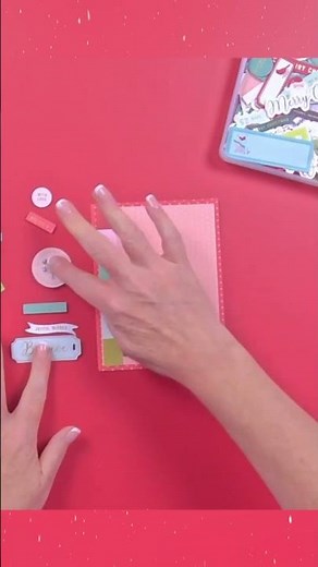 Watch how to make a Christmas card in minutes with the Oh Joyful Day collection