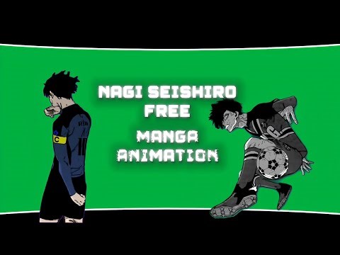 Rin Itoshi | Manga Animation | Green Screen | Free Download
