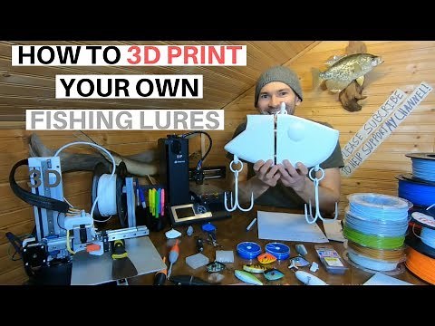 HOW TO 3D PRINT YOUR OWN FISHING LURES IN 3 STEPS