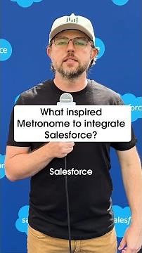What inspired Metronome to integrate Salesforce?