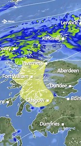12K views · 40 reactions | A yellow weather warning for rain has been issued across parts of Scotland. #rain #forecast #weather #news #scotland | STV News | Facebook