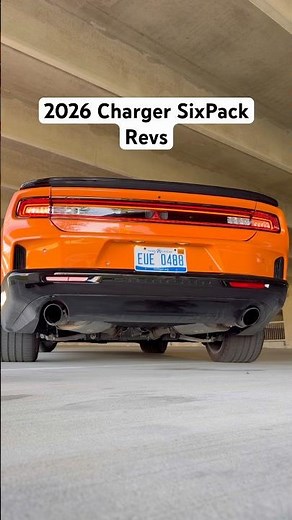 2026 Dodger Charger SixPack Revs (Exhaust Sound)
