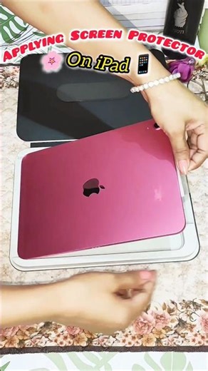 Best iPad Screen Protector Application in 1 Minute ✨📲#unboxing #ipad11thgen #techunboxing #tech #yt