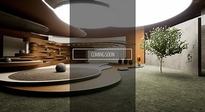 Curved-Layers-Aximmetry-UE5-scene