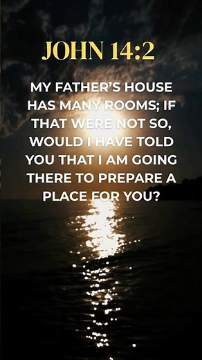 John 14:2 (NIV) – A Place Prepared for You #bibleverse #hope #eternallife #faith #god