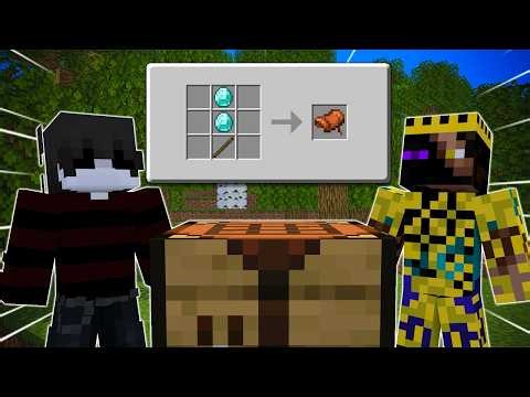 Minecraft, but Crafting is RANDOM!!!