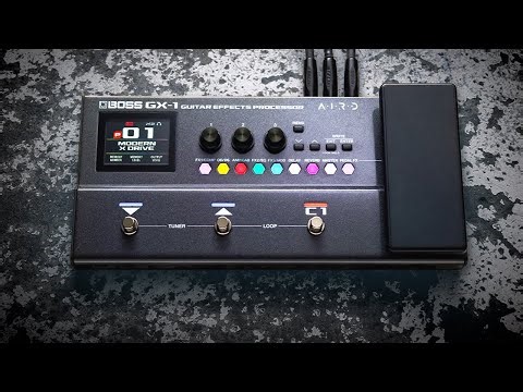 BOSS GX-1 Guitar Effects Processor: Everything You Need To Know