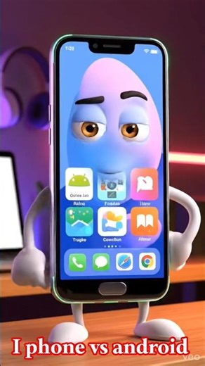 i phone vs android phone #ai #aishorts #aivideo