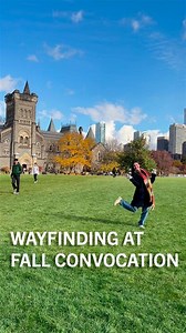 On campus for #UofTGrad23? This wayfinding video will show you some of the spots you can check out during U of T’s fall convocation this year. Share it with your friends & family so they know where to go. 🗺️ uoft.me/uoftgrad23 | University of Toronto
