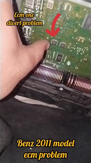 Mercedes Electrical Repair Mercedes Computer Faulty #automobile #mechanic