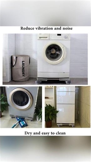 Universal Mobile Base for Washer and Fridge Solid Steel Lux