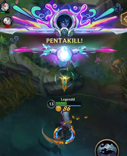 Blue Kayn Penta Kill🔥 #wildrift #kayn