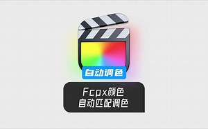 Fcpx自动调色-匹配颜色