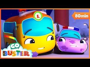 Go Buster! The Ambulance Bus | Kids Fun & Educational Cartoons | Moonbug Play and Learn