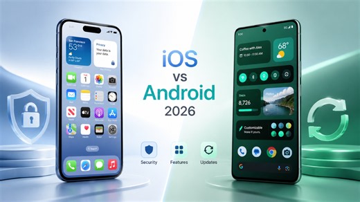 iOS vs Android in 2026 - Security, Features, and New Updates Compared - Apple Daily