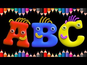 ABCD Song 🎵 Mega Colorful Alphabet Learning A–Z | Fun ABC Learning & Phonics for Kids & Toddlers