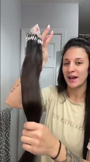 How to install micro loop hair at home by yourself? #hairextensions #hairtutorial #microlink