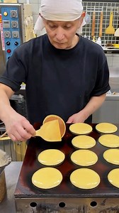 9.5M views · 100K reactions |  is living in 1990. Made using a traditional dorayaki-making method passed down for over 130 years, this sweet is famously known as Doraemon’s favorite treat. #dorayaki #viral #japanesefood | Chanmyung Jeon | Facebook
