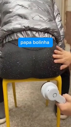 Papa Bolinha Elétrico: Remova pelos facilmente