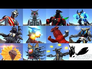 【ウルバト図鑑 2021限定マーケット編】最後の怪獣キングジョーSCまでの11体を登場順に紹介！【ウルトラ怪獣バトルブリーダーズ】ULTRAMAN◆ウルトラマン［保存版 必殺技集］