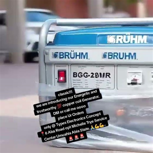 powering up Ur Area, 💯 Copper coil generator.. Energetic and trustworthy.. BRUHM. place Ur Orders.