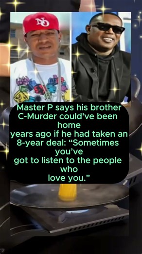 😔 Master P Opens Up About C-Murder’s Prison Sentence: “Listen to the People Who Love You” 💔#MasterP