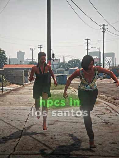 GTA 5 | NPCs In LS 🥱VS In Sandy Shores 💀 #gta #gta5 #gtav