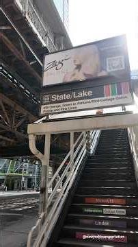 🚉 Rawdogging the CTA: Boarding Chicago’s Green Line at State/Lake from Street to Platform to Train