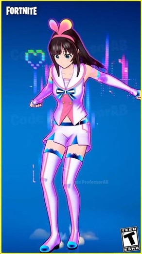 Fortnite Get Griddy Emote Kizuna AI Skin Thicc 🍑😜😂