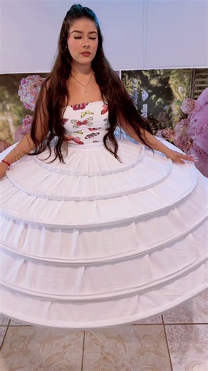 Custom Hoop Skirts for Quinceañera Dresses