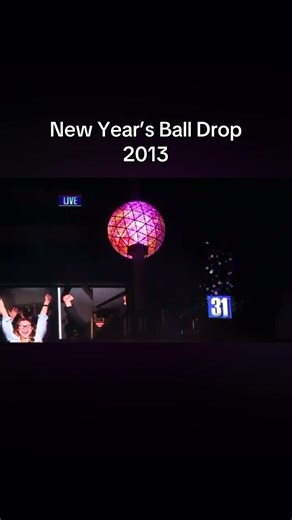 Almost 13 years ago… Hello 2013! #newyears #newyearseve #nostalgia | new year's ball drop