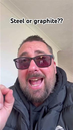 Steel or graphite shafts for a beginner golfer? #golf #golflife #fyp