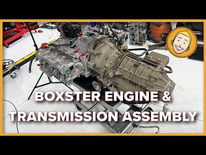 Porsche Boxster Engine and Transmission Assembly DIY (BBB Part 24)
