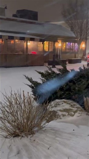 1AM Snow Walk ❄️ Hyannis Main Street | Cape Cod| Subscribe for more