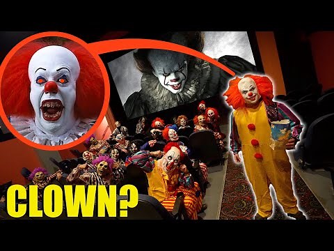 if you see Clowns in a Movie Theater, Don’t watch the show! GET OUT and RUN FAST!! (They are bad)