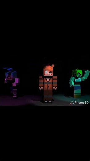 fnaf Minecraft song Torn alive,(animation short) #fnaf #fivenightsatfreddys #minecraft #animation