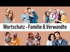 Deutsch lernen: Familie und Verwandte | Easy & Fast with Pictures & Audio!