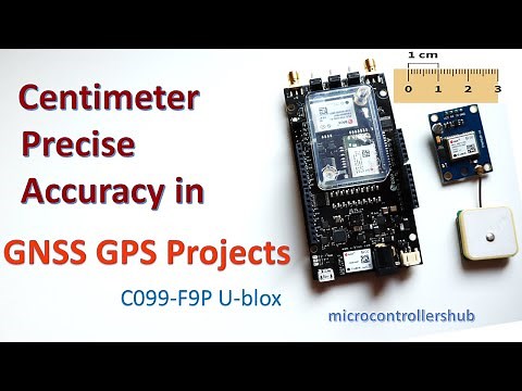 Get Centimeter Level Accuracy in your GPS GNSS Projects Using ZED F9P Application board