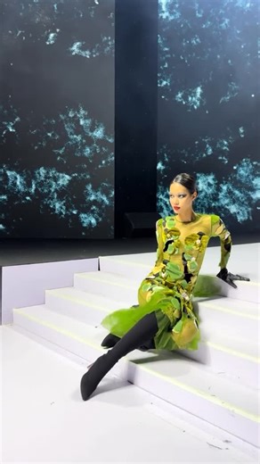 Lại Mai Hoa (Mia) on Instagram: "THANKFUL FOR THE FIRST STUMBLES 💙 Yesterday was a very special day in my career, as it marked my very first time walking as a vedette after Vietnam’s Next Top Model 2025. This was not only an opportunity but also a challenge for me. I would like to express my gratitude to designer LinhThu Ha for giving me this special chance — a position that not only closed the Black Parade collection but also wrapped up the Opening Night of Aquafina Vietnam International Fashi