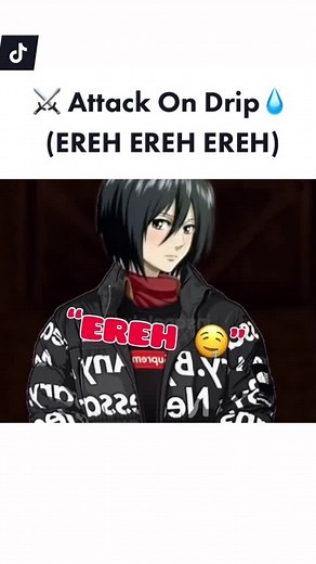 #repost because the OG got taken down for no reason 🤧 #fyp #aot #drip #eren #fy