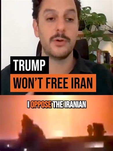 No, Donald Trump will not free Iran. Listen to the brilliant Alex Shams