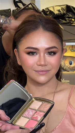 Chady Pantaleon on Instagram: "Makeup for the LadyBoss @arielle.echavez ✨ Using House Labs foundation Christian Dior Backstage Eye palette Dior Backstage Rose Glow Ambient Lighting Edit Horse Palette Charlotte Tilbury for the Lips Finish with On Til Dawn Setting Spray All available at @shared.secrets888 #chadypantaleonmakeup #sharedsecret #makeupartistedit #dior #hourglass"