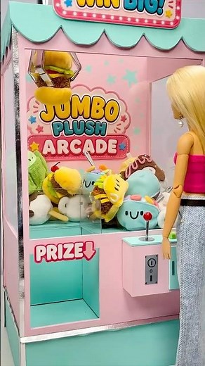 I Built a Barbie Claw Machine…The Prize is JUMBO
