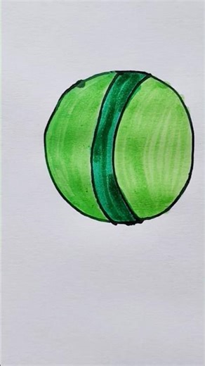 Ball 🥎 Drawing for kids #ball #balldrawing #pipafuntv #shortsart #drawing #shortvideo #painting