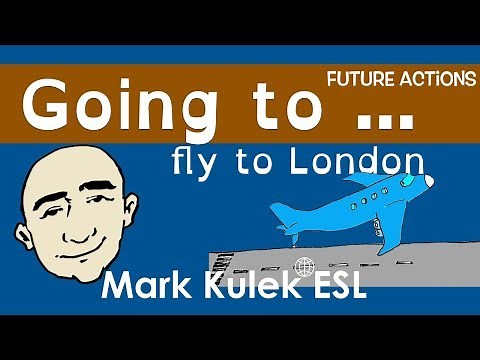 Going To - future tense | Time Expressions - English practice | Mark Kulek - ESL