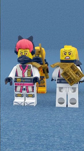 LEGO Ninjago Minifigures Arin , Sora and Wyldfyre from Set 71868 #lego #legoninjago