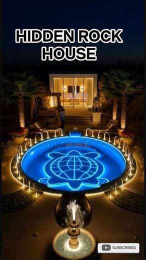 I Built a Secret Rock Bunker With a Turtle Pool in the Desert (Timelapse)